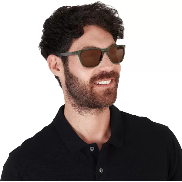 imageOakley Womens Oo9473 Leadline Square SunglassesOlive InkPrizm Tungsten Polarized