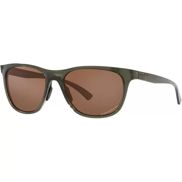 imageOakley Womens Oo9473 Leadline Square SunglassesOlive InkPrizm Tungsten Polarized