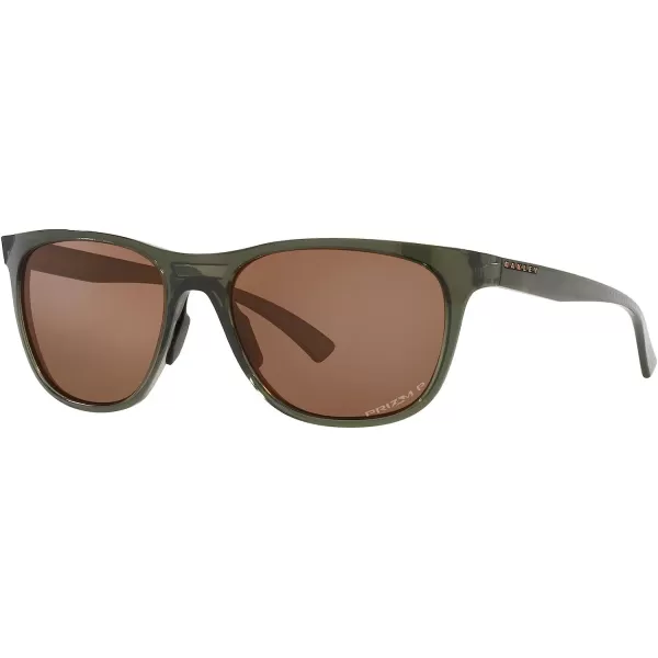 imageOakley Womens Oo9473 Leadline Square SunglassesOlive InkPrizm Tungsten Polarized
