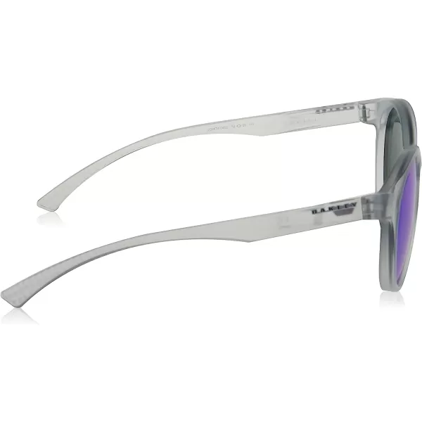 imageOakley Womens Oo9474 Spindrift Round SunglassesMatte ClearPrizm Sapphire