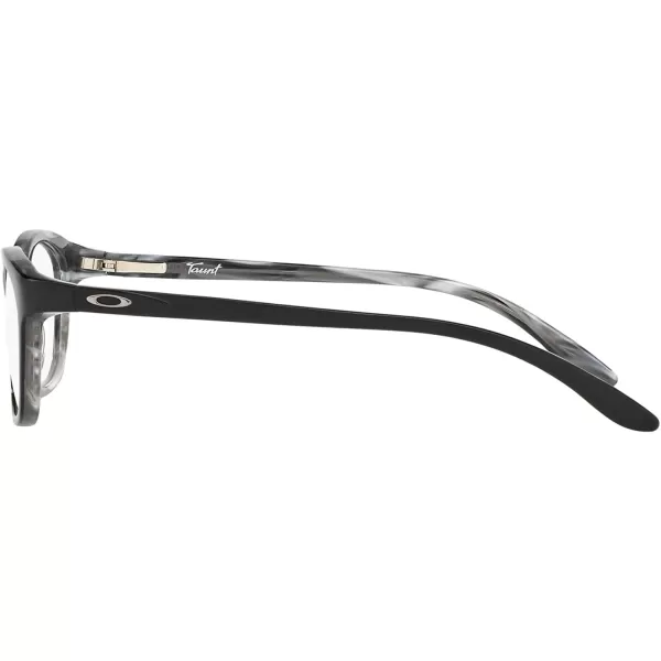 imageOakley Womens Ox1091 Taunt Rectangular Prescription Eyeglass FramesBlackDemo Lens