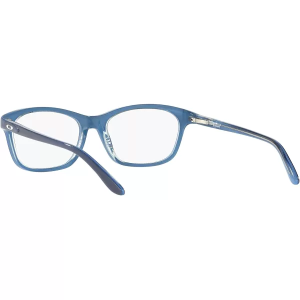 imageOakley Womens Ox1091 Taunt Rectangular Prescription Eyeglass FramesCadet BlueDemo Lens