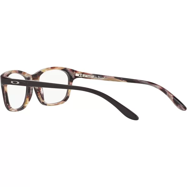 imageOakley Womens Ox1091 Taunt Rectangular Prescription Eyeglass FramesPinot NoirDemo Lens
