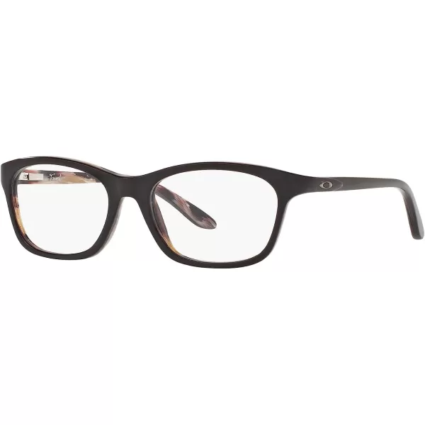 imageOakley Womens Ox1091 Taunt Rectangular Prescription Eyeglass FramesPinot NoirDemo Lens
