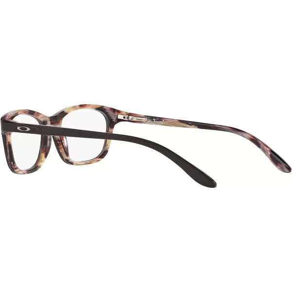 imageOakley Womens Ox1091 Taunt Rectangular Prescription Eyeglass FramesPinot NoirDemo Lens