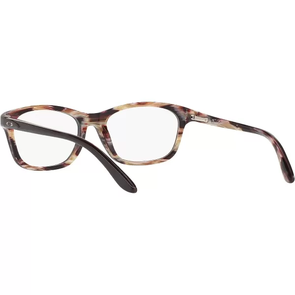imageOakley Womens Ox1091 Taunt Rectangular Prescription Eyeglass FramesPinot NoirDemo Lens