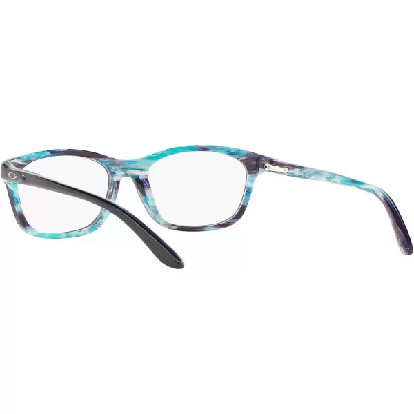 imageOakley Womens Ox1091 Taunt Rectangular Prescription Eyeglass FramesPurpleDemo Lens