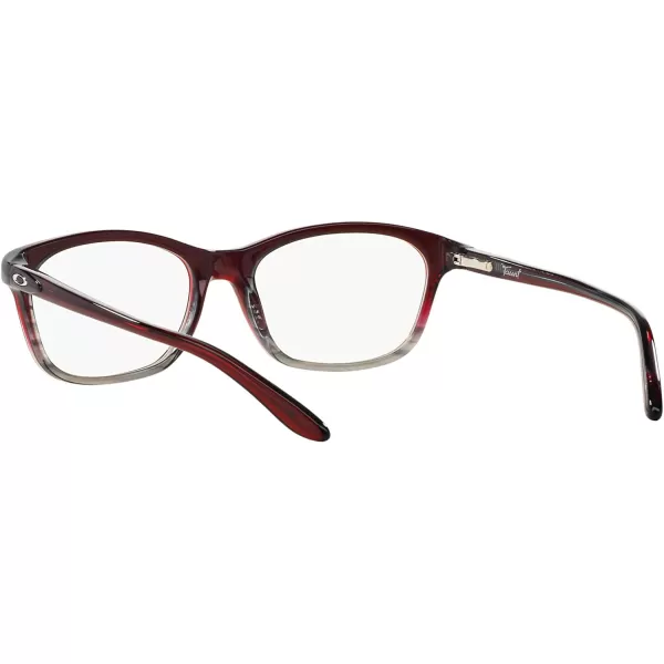 imageOakley Womens Ox1091 Taunt Rectangular Prescription Eyeglass FramesRed FadeDemo Lens