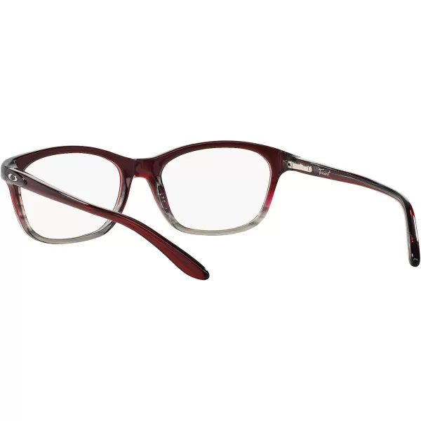 imageOakley Womens Ox1091 Taunt Rectangular Prescription Eyeglass FramesRed FadeDemo Lens
