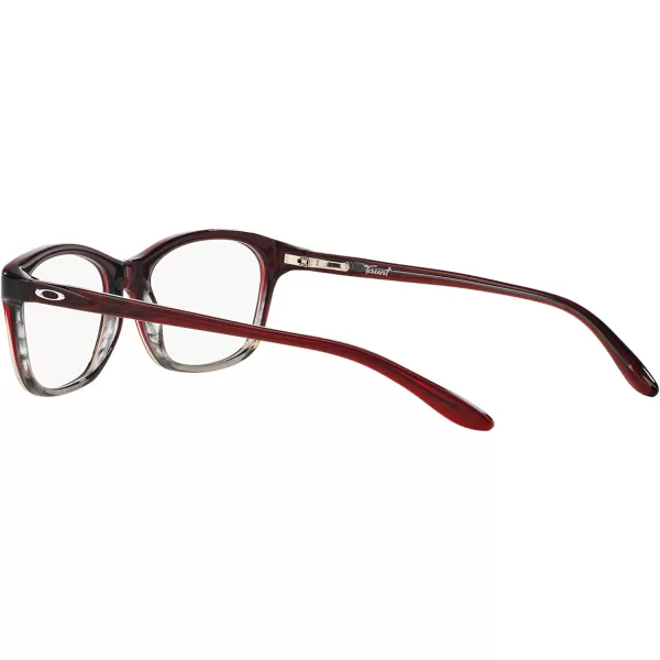 imageOakley Womens Ox1091 Taunt Rectangular Prescription Eyeglass FramesRed FadeDemo Lens