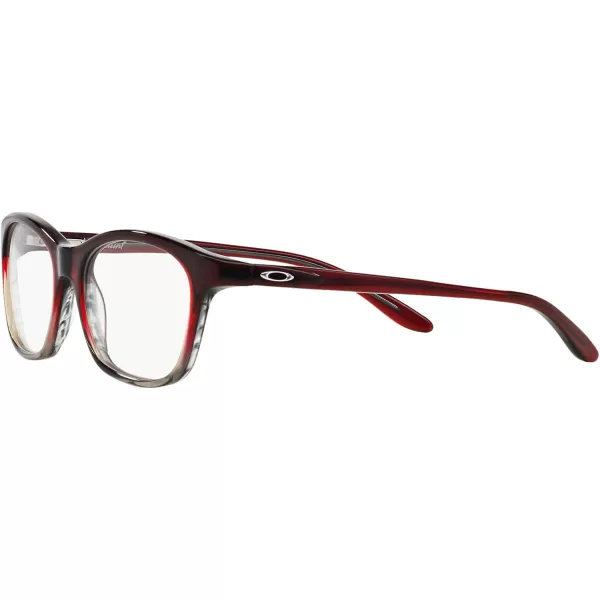 imageOakley Womens Ox1091 Taunt Rectangular Prescription Eyeglass FramesRed FadeDemo Lens