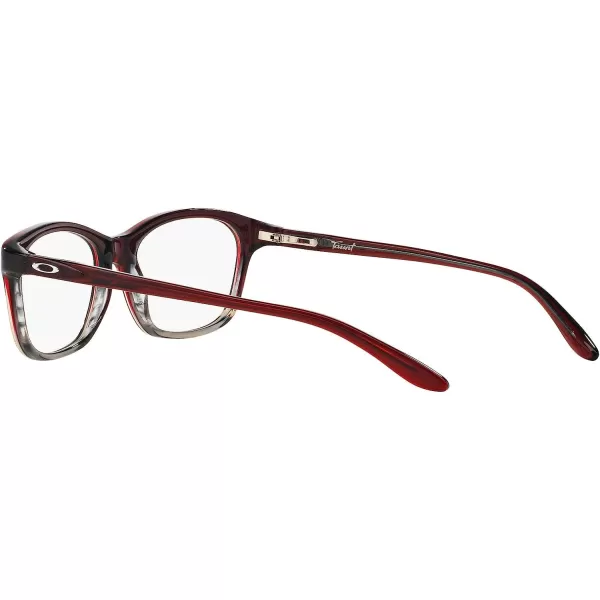 imageOakley Womens Ox1091 Taunt Rectangular Prescription Eyeglass FramesRed FadeDemo Lens