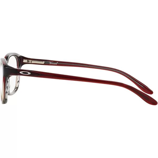 imageOakley Womens Ox1091 Taunt Rectangular Prescription Eyeglass FramesRed FadeDemo Lens