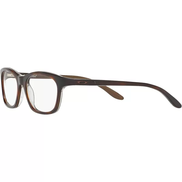 imageOakley Womens Ox1091 Taunt Rectangular Prescription Eyeglass FramesTortoise PearlDemo Lens