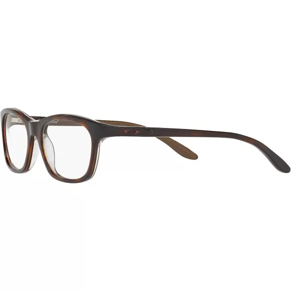 imageOakley Womens Ox1091 Taunt Rectangular Prescription Eyeglass FramesTortoise PearlDemo Lens