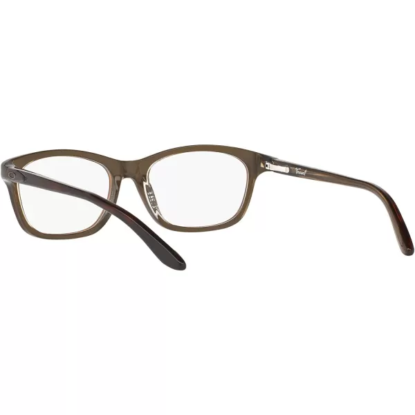 imageOakley Womens Ox1091 Taunt Rectangular Prescription Eyeglass FramesTortoise PearlDemo Lens