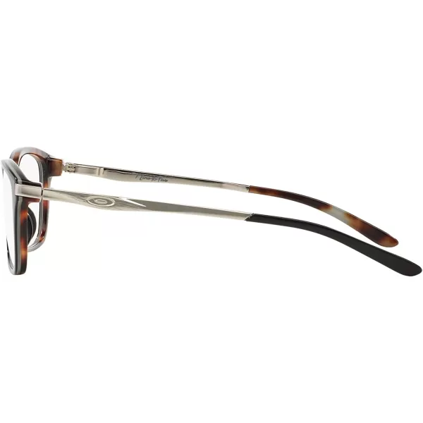 imageOakley Womens Ox1127 NinetoFive Square Prescription Eyeglass FramesBlack TortoiseDemo Lens