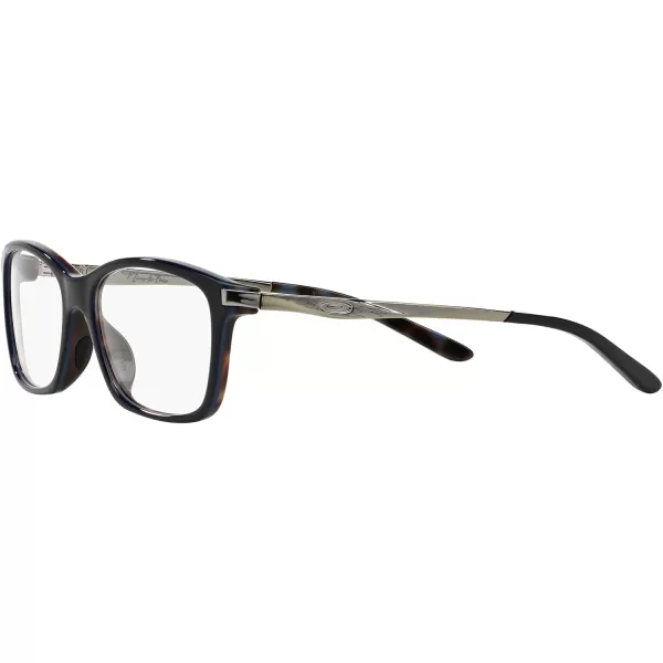 imageOakley Womens Ox1127 NinetoFive Square Prescription Eyeglass FramesBlue TortoiseDemo Lens