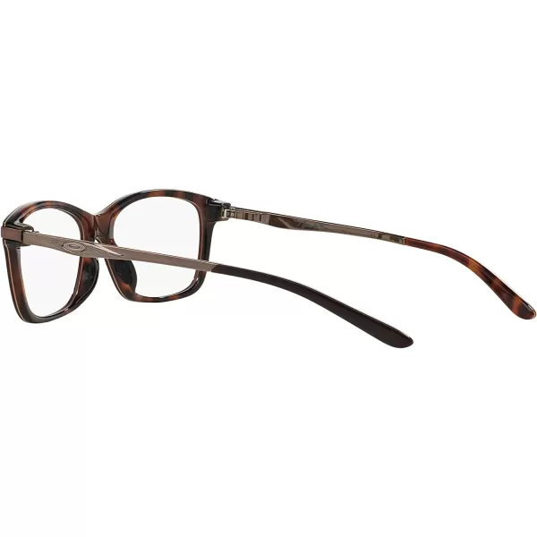 imageOakley Womens Ox1127 NinetoFive Square Prescription Eyeglass FramesBrown TortoiseDemo Lens