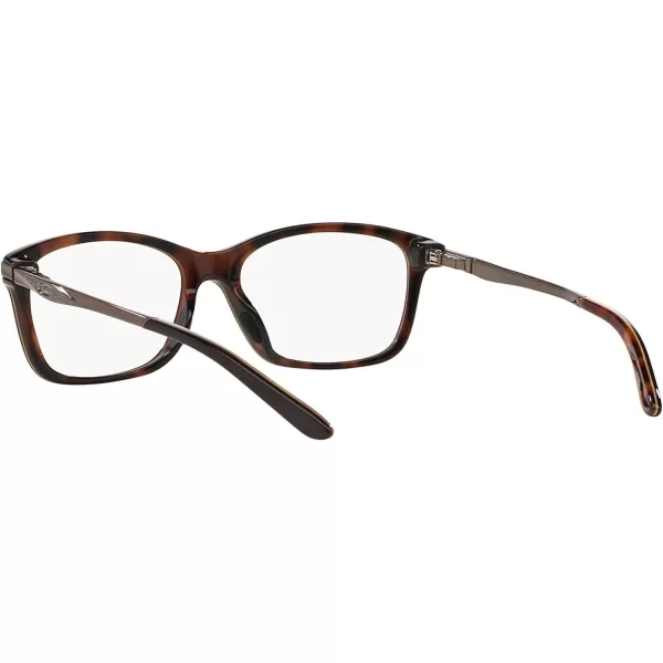 imageOakley Womens Ox1127 NinetoFive Square Prescription Eyeglass FramesBrown TortoiseDemo Lens