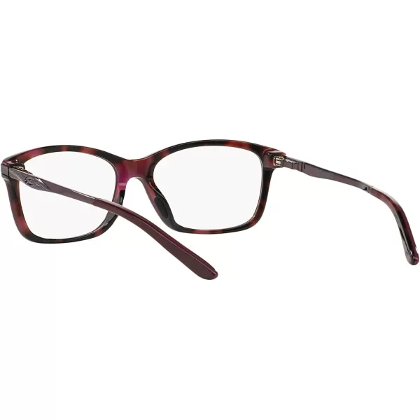 imageOakley Womens Ox1127 NinetoFive Square Prescription Eyeglass FramesPink TortoiseDemo Lens