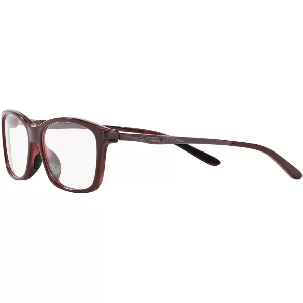 imageOakley Womens Ox1127 NinetoFive Square Prescription Eyeglass FramesPink TortoiseDemo Lens