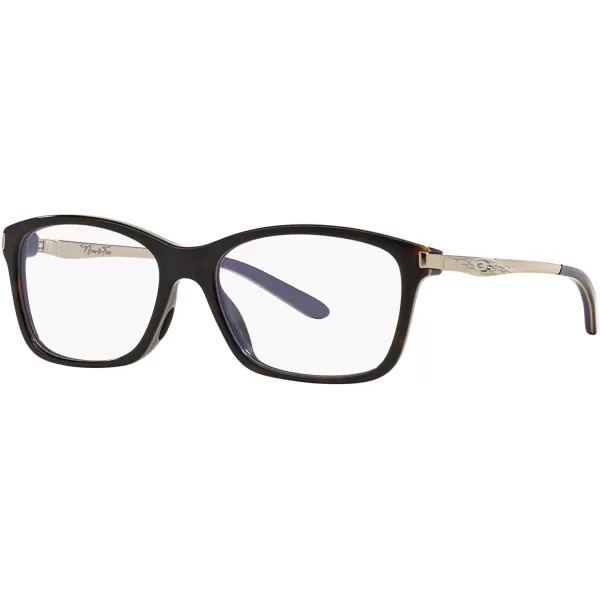 imageOakley Womens Ox1127 NinetoFive Square Prescription Eyeglass FramesTortoise NightDemo Lens