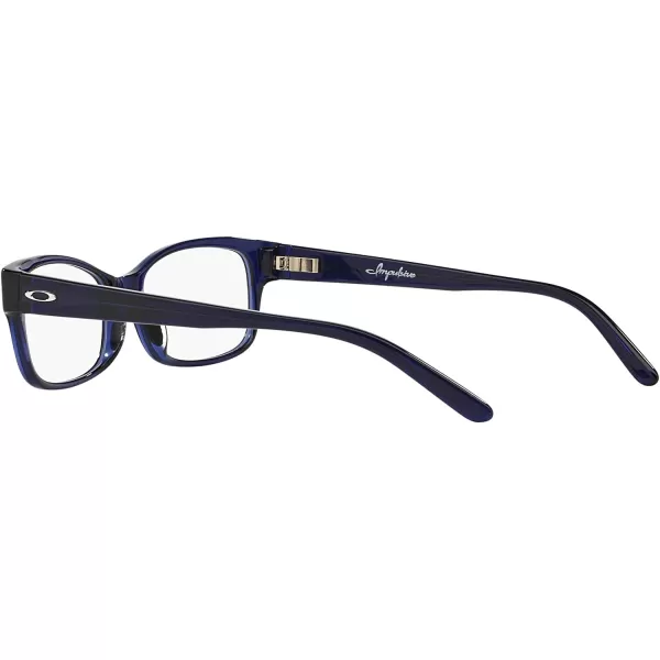imageOakley Womens Ox1129 Impulsive Rectangular Prescription Eyeglass FramesBlueDemo Lens