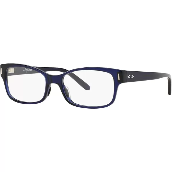 imageOakley Womens Ox1129 Impulsive Rectangular Prescription Eyeglass FramesBlueDemo Lens