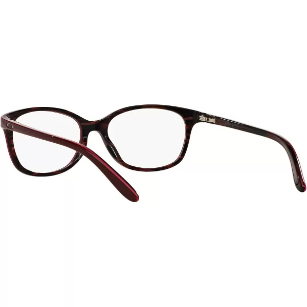 imageOakley Womens Ox1131 Standpoint Round Prescription Eyeglass FramesBanded RedDemo Lens