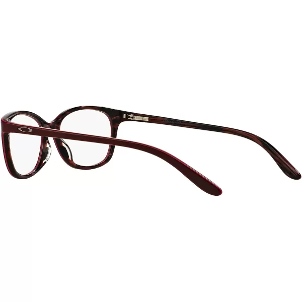 imageOakley Womens Ox1131 Standpoint Round Prescription Eyeglass FramesBanded RedDemo Lens