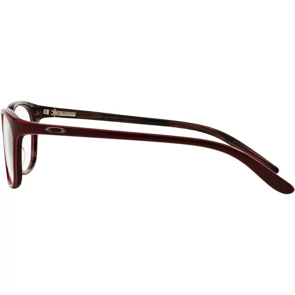 imageOakley Womens Ox1131 Standpoint Round Prescription Eyeglass FramesBanded RedDemo Lens