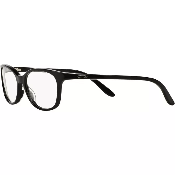 imageOakley Womens Ox1131 Standpoint Round Prescription Eyeglass FramesPolished BlackDemo Lens