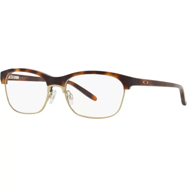 imageOakley Womens Ox1134 Ponder Round Prescription Eyeglass FramesTortoiseDemo Lens