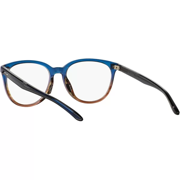 imageOakley Womens Ox1135 Reversal Round Prescription Eyeglass FramesBlue FadeDemo Lens