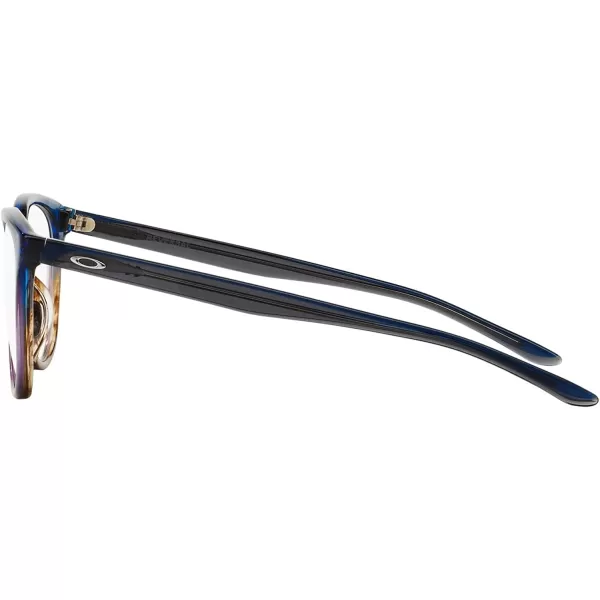 imageOakley Womens Ox1135 Reversal Round Prescription Eyeglass FramesBlue FadeDemo Lens
