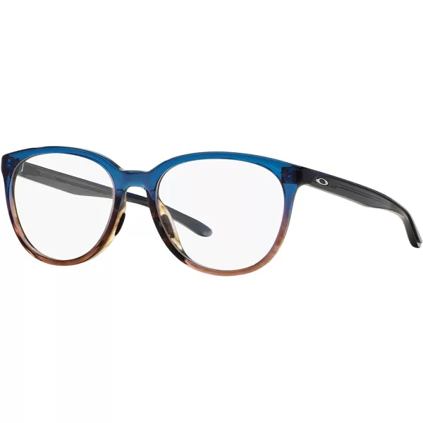 imageOakley Womens Ox1135 Reversal Round Prescription Eyeglass FramesBlue FadeDemo Lens