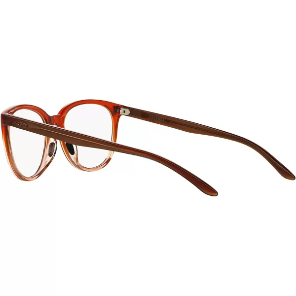 imageOakley Womens Ox1135 Reversal Round Prescription Eyeglass FramesBrown FadeDemo Lens