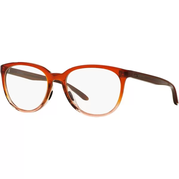 imageOakley Womens Ox1135 Reversal Round Prescription Eyeglass FramesBrown FadeDemo Lens