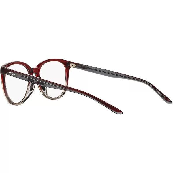 imageOakley Womens Ox1135 Reversal Round Prescription Eyeglass FramesRed FadeDemo Lens