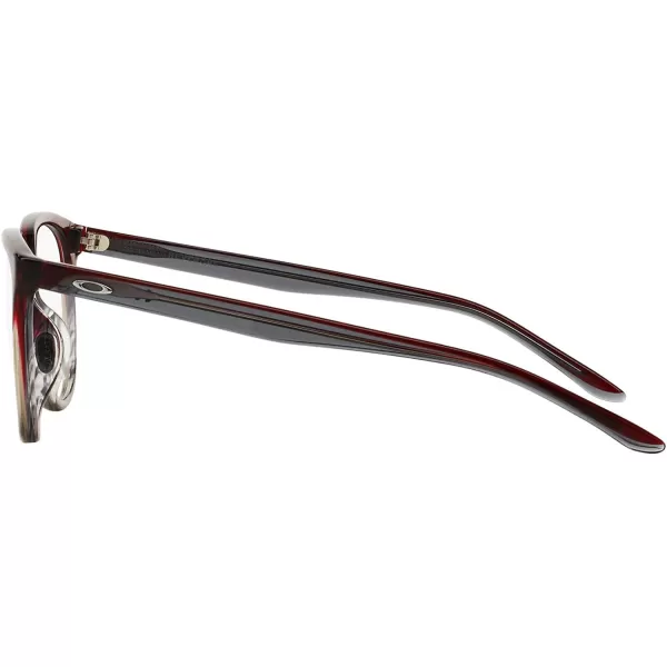 imageOakley Womens Ox1135 Reversal Round Prescription Eyeglass FramesRed FadeDemo Lens
