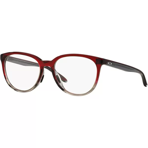 imageOakley Womens Ox1135 Reversal Round Prescription Eyeglass FramesRed FadeDemo Lens