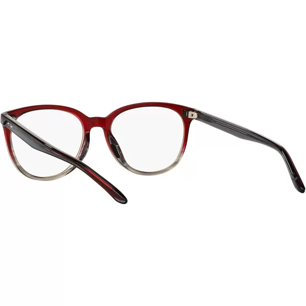 imageOakley Womens Ox1135 Reversal Round Prescription Eyeglass FramesRed FadeDemo Lens