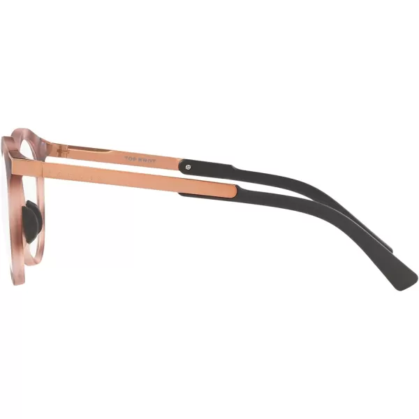 imageOakley Womens Ox3238 Top Knot Cat Eye Prescription Eyeglass FramesMatte Rose TortoiseDemo Lens