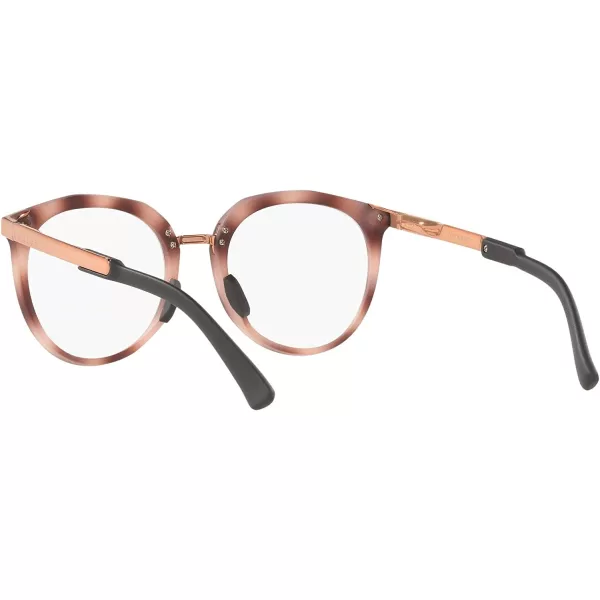 imageOakley Womens Ox3238 Top Knot Cat Eye Prescription Eyeglass FramesMatte Rose TortoiseDemo Lens