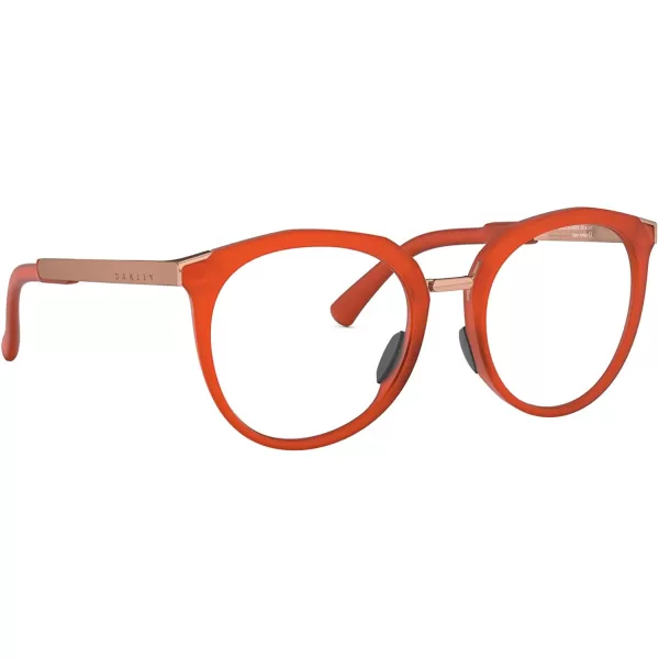 imageOakley Womens Ox3238 Top Knot Cat Eye Prescription Eyeglass FramesSatin AmberDemo Lens