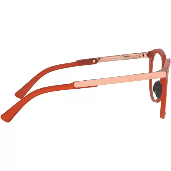 imageOakley Womens Ox3238 Top Knot Cat Eye Prescription Eyeglass FramesSatin AmberDemo Lens