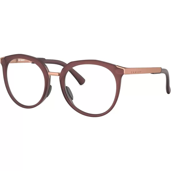 imageOakley Womens Ox3238 Top Knot Cat Eye Prescription Eyeglass FramesSatin AmethystDemo Lens