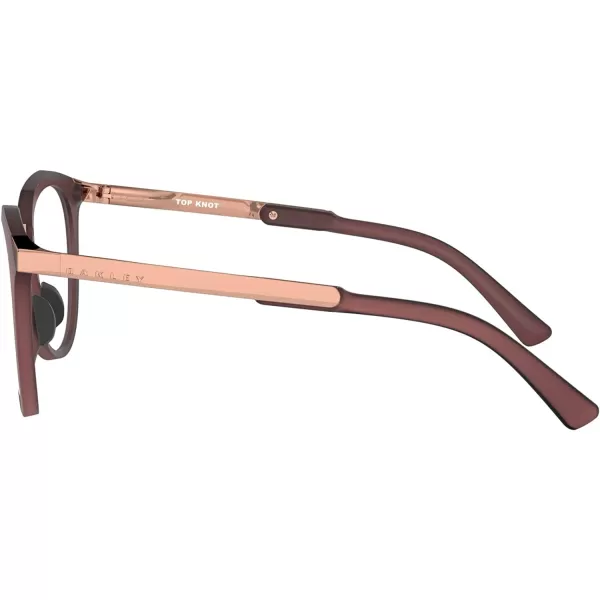 imageOakley Womens Ox3238 Top Knot Cat Eye Prescription Eyeglass FramesSatin AmethystDemo Lens