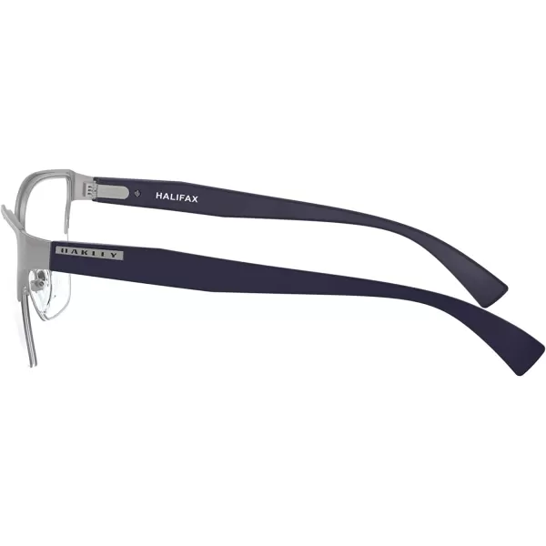 imageOakley Womens Ox3243 Halifax Cat Eye Prescription Eyeglass FramesSatin ChromeDemo Lens